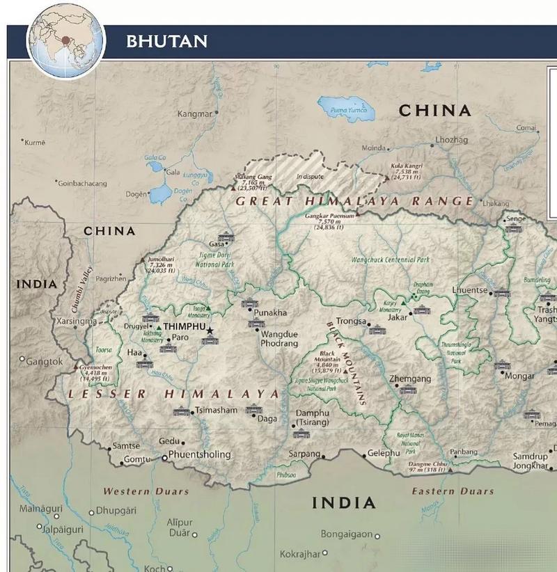 不丹vs中国