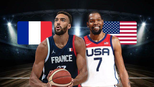 美国男篮vs法国男篮直播